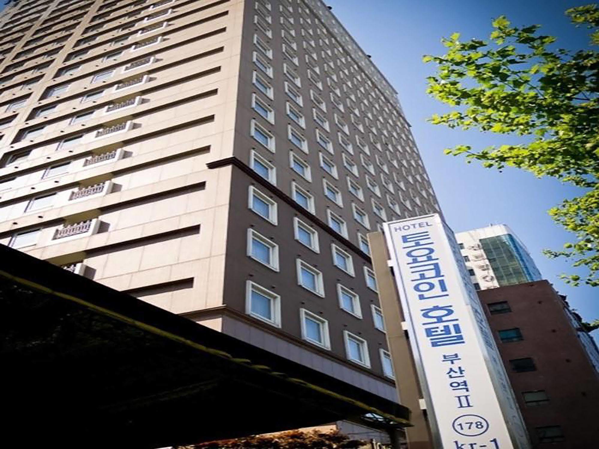 Toyoko Inn Busan Jungang Station Buitenkant foto